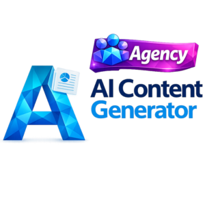 AI Content Generator — Agency (Annual)