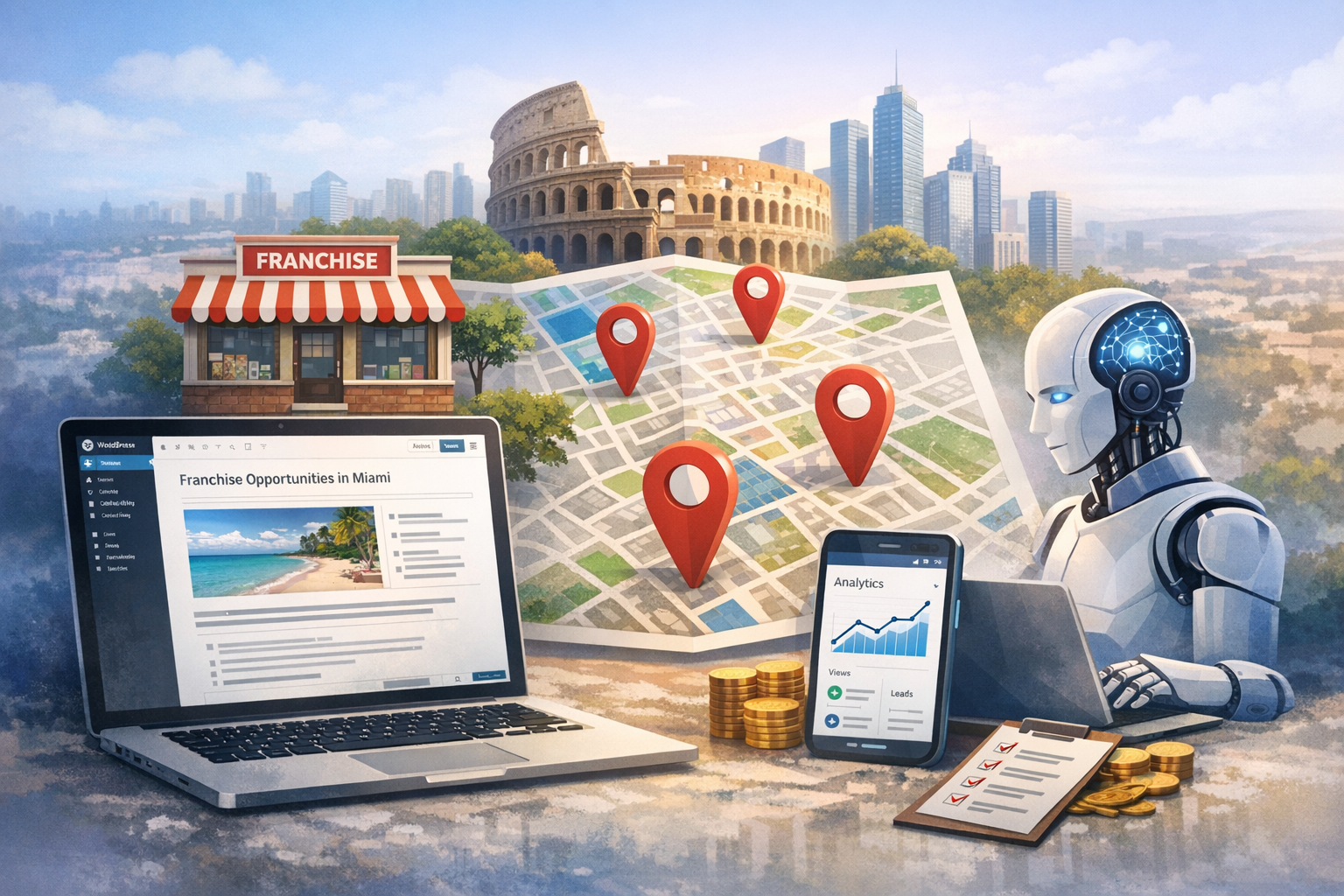 Local Portals for Franchising – AI Content Generator